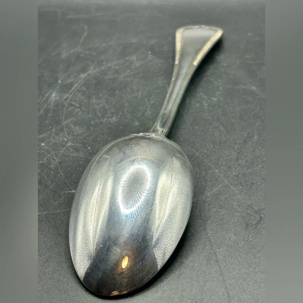 Christofle France Malmaison Vintage Silver Plated Spoon, French Flatware